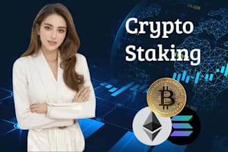 develop crypto staking platform on ethereum bsc solana