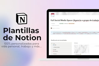 create a notion template for you