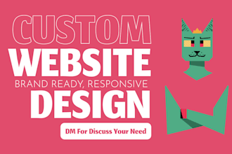 design unique figma website, landing page, micro website