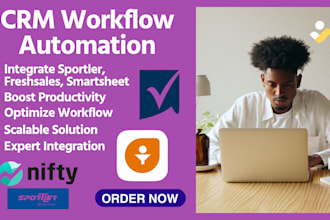 setup sportler freshsales automate smartsheet niftly proofhub jira crm workflow
