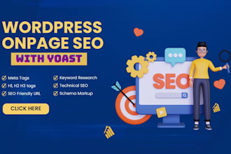 do on page SEO for your wordpress site using yoast