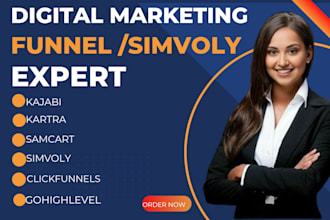 simvoly kajabi thinkific  samcart clickfunnel gohighlevel 2 0 thrivecart funnel