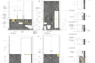 draw rendered plans, elevations and details using vectorworks