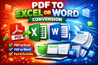 convert pdf to word or excel and adding digital signature