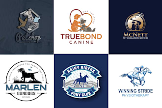 design unique pet, dog, cat, pet store, and animal logo