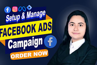 setup and manage facebook ads campaign meta fb ad campaign instagram marketing