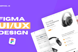 do figma website design, website design figma, website ui design