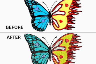do best embroidery digitizing logo to dst,pes,hus in 1 hours