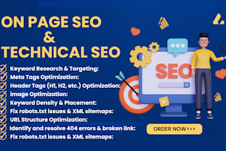 do complete wordpress on page and technical seo with yoast