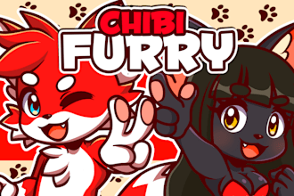 draw a chibi furry character for you