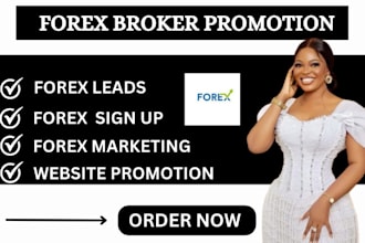 do forex broker promotion, forex leads, forex campaign website promotion
