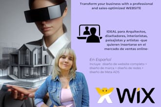 digitalize your architecture or design business with an integrated website