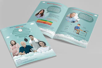 design a professional company profile or booklet