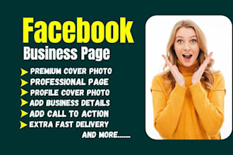 create and optimize a facebook business page with fb SEO for sales growth