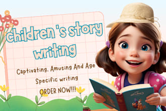 write children story book kids story kids book children book story