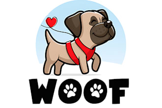 do a modern dog, pet, horse, cat or animal logo design