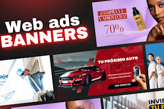design web banners and advertising banners for your website