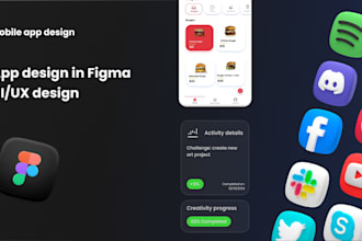 design mobile app in figma