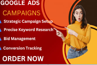 setup and manage google ads adwords ppc campaigns