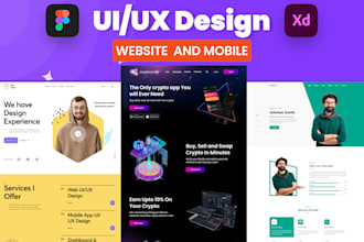 design website saas ui, figma design, UX UI design landing page