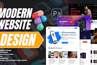 create figma uiux design, figma design, website mockup, saas website