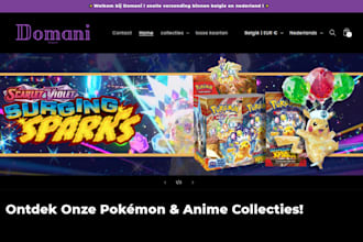 trading card shopify store pokemon website game card pokemon trading card store