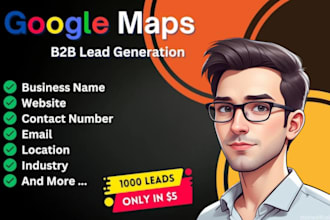 do map scraping, b2b data enrichment for lead generation