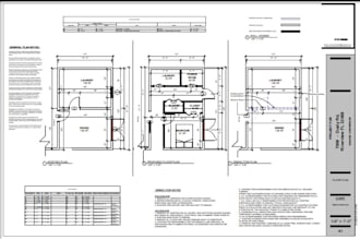 design architectural drawing, blueprint, 2d site plan for florida city permit