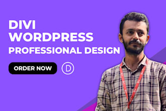 be your divi expert for divi wordpress website using divi builder, divi theme