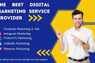 be your professional digital marketing manager