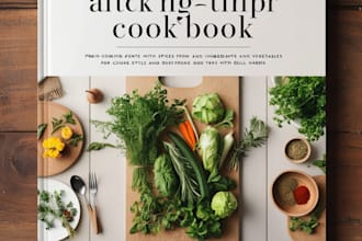 write quality cookbook recipe  cook book formatting cookbook design ebook writer