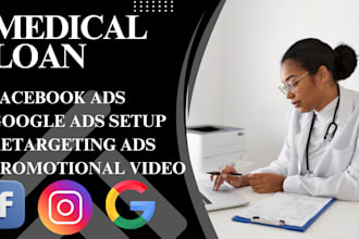 do medical loan marketing health expense loans facebook ads loan leads ads setup