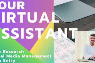 be your personal creative and executive virtual assistant and social media admin