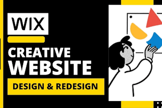 design professional wix website redesign wixwebsite design wix ecommerce website