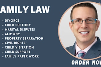 offer legal advice on family law, divorce and child custody