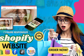design a profitable clothing website or clothing shopify store