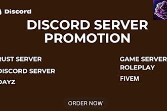 do discord mass dm, rust server promotion, fivem dayz, game server and promotion
