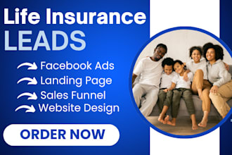 generate life insurance leads, iul insurance leads, life insurance website