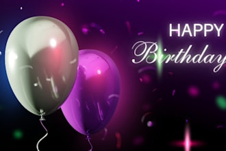 do a funny happy birthday video for you
