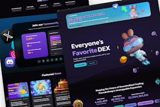 design meme coin website memecoin landing page crypto website meme coin wwebsite