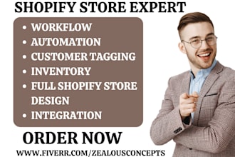setup shopify store workflow zapier react flow synctrack messa app automations