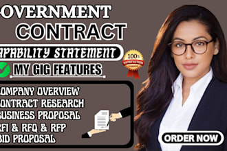 write winning government contract proposal business plan bid proposal samgov