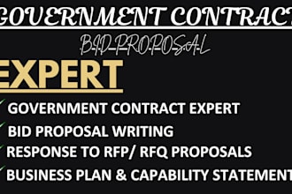 find rfp, bid proposal, government contract, rfq, rfp, tender technical writing