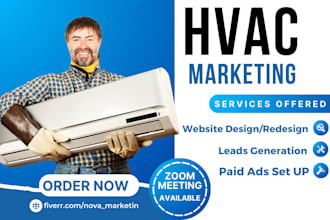 be your hvac marketing expert, hvac website air duct leads, hvac leads website