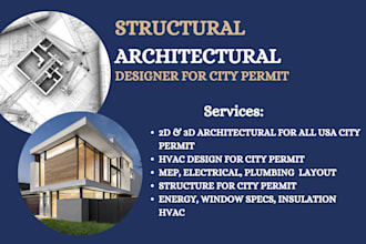 draw and modify 2d floor plan, provide architectural stamp and engineering stamp