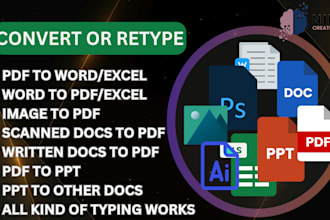 convert pdf to word, pdfs to excel and scanned documents to editable
