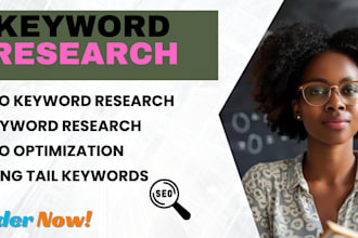 do low competition  seo keyword research for your website and etsy promotion