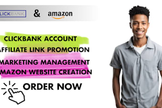 create clickbank account amazon affiliate marketing, digistore, sales funnel