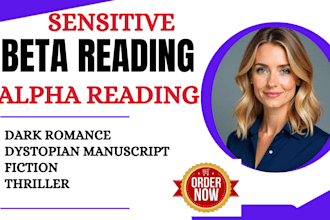 beta read fantasy science fiction novel horror thriller dystopian manuscript