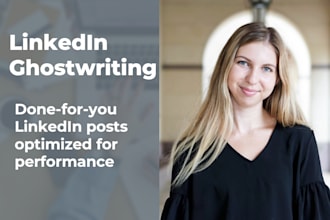 ghostwrite posts for your linkedin